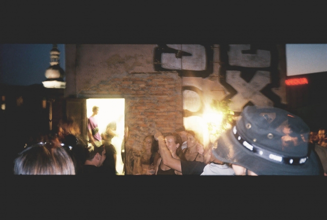 36 Banket Ostrava Dock rooftop party